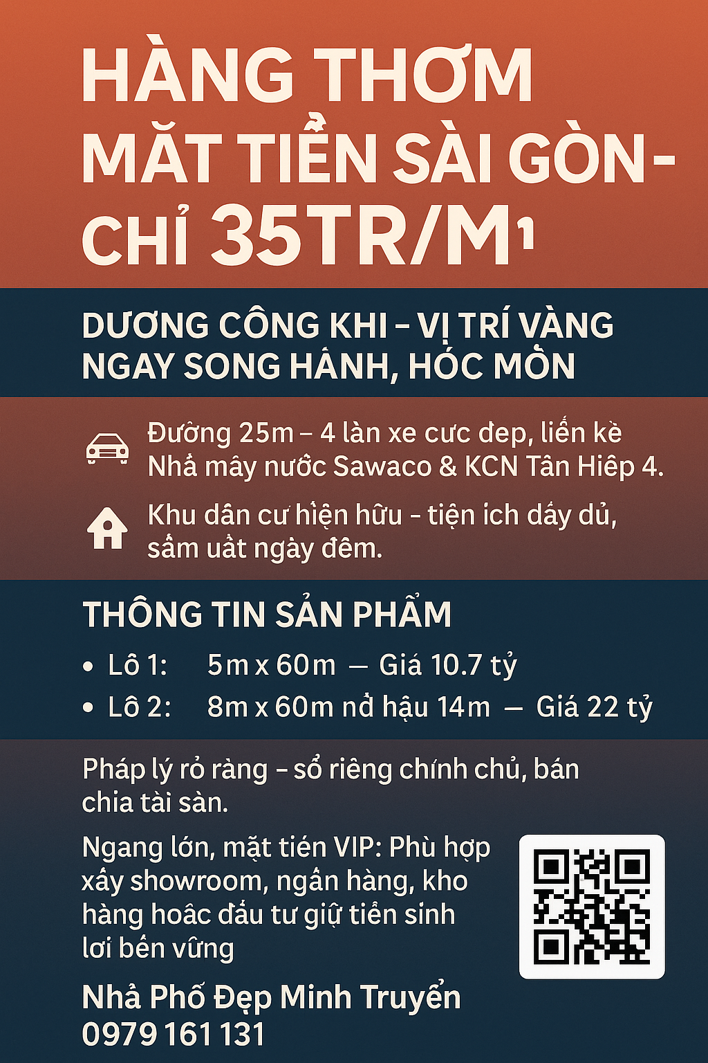 💥 HÀNG THƠM MẶT TIỀN DƯƠNG CÔNG KHI – VỊ TRÍ VÀNG NGAY SONG HÀNH, HÓC MÔN – CHỈ 35TR/M² 💥 - Ảnh 2