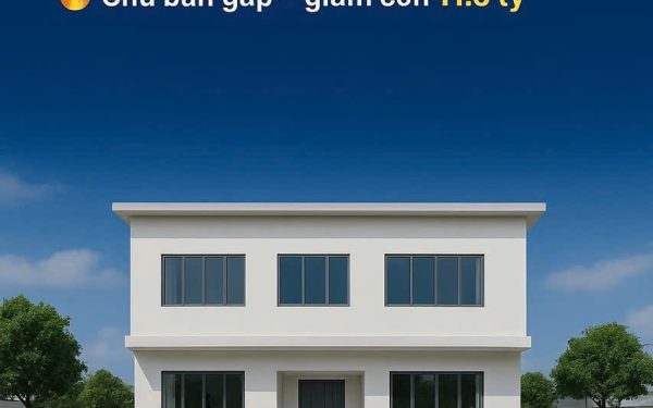 💥[BÁN GẤP] Biệt Thự 2 Tầng – Mặt Tiền 15m – 8x35m – Hóc Môn💥