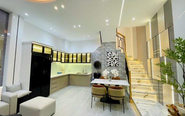 Alternative view of 🏡 NHÀ XÂY MỚI – HXH LÊ VĂN THỌ, P9 GÒ VẤP – 4 TẦNG, FULL NỘI THẤT CAO CẤP - GIÁ NHỈNH 6 TỶ