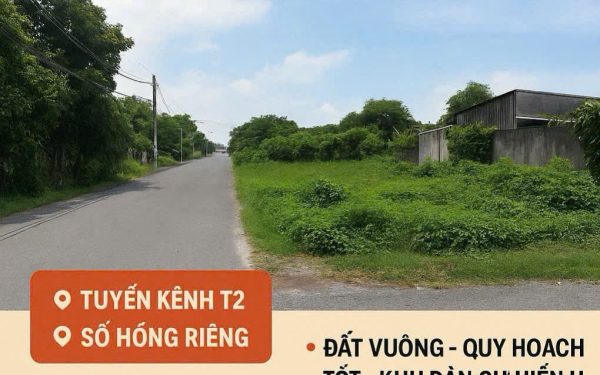 ⭐️ XÃ BÀ ĐIỂM – HÓC MÔN | 596m² | NGANG 20.5M | CHỈ 5 T | Sẵn 3 Lô liền kề ⭐️