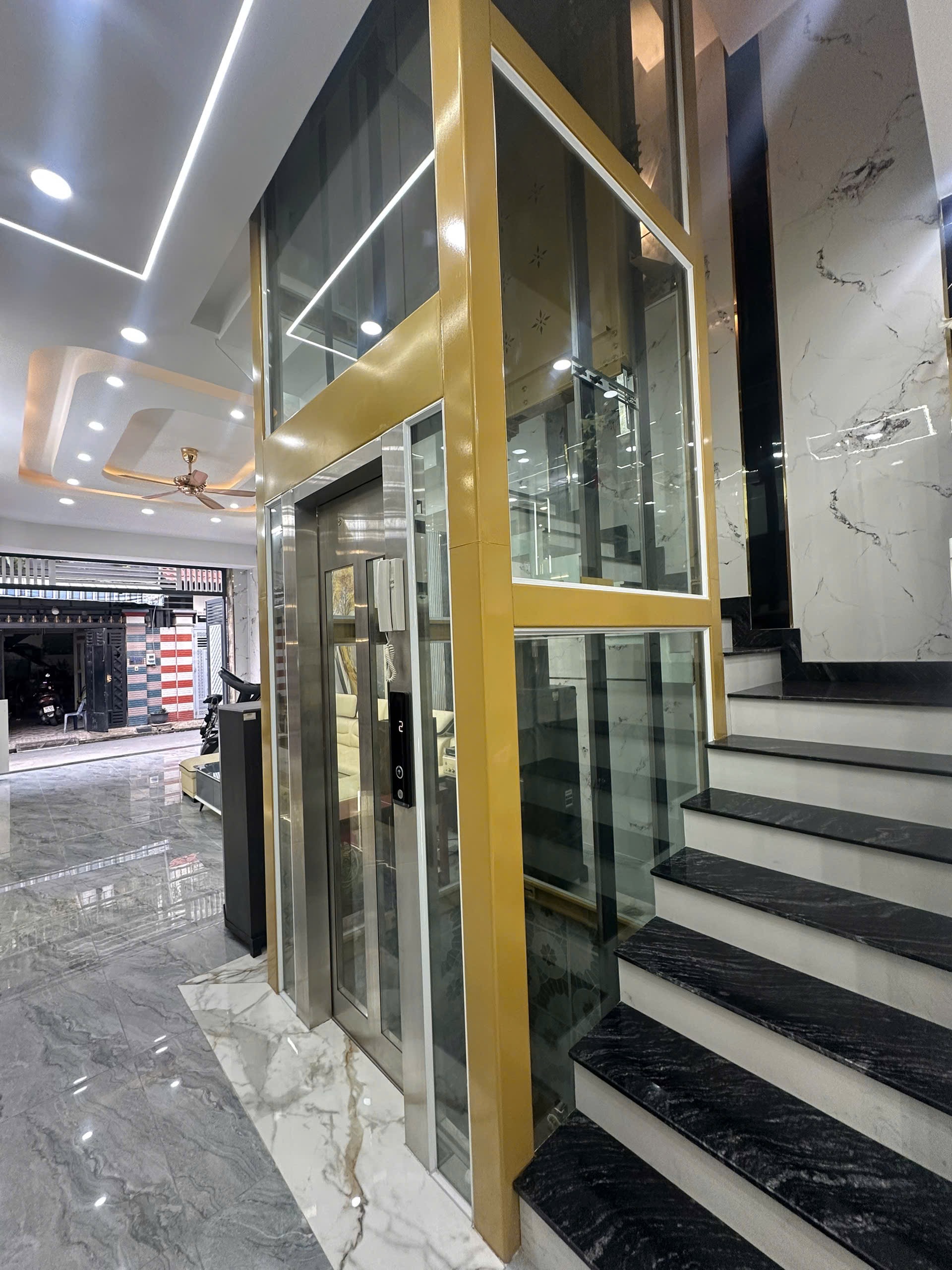 🟢 NHÀ PHỐ ĐẸP Q12 - 04 TẦNG 4mx16m - THANG MÁY - Full Nội Thất - Hẻm Oto - Chỉ 7.5T 🔆🔆🔆 - Ảnh 8