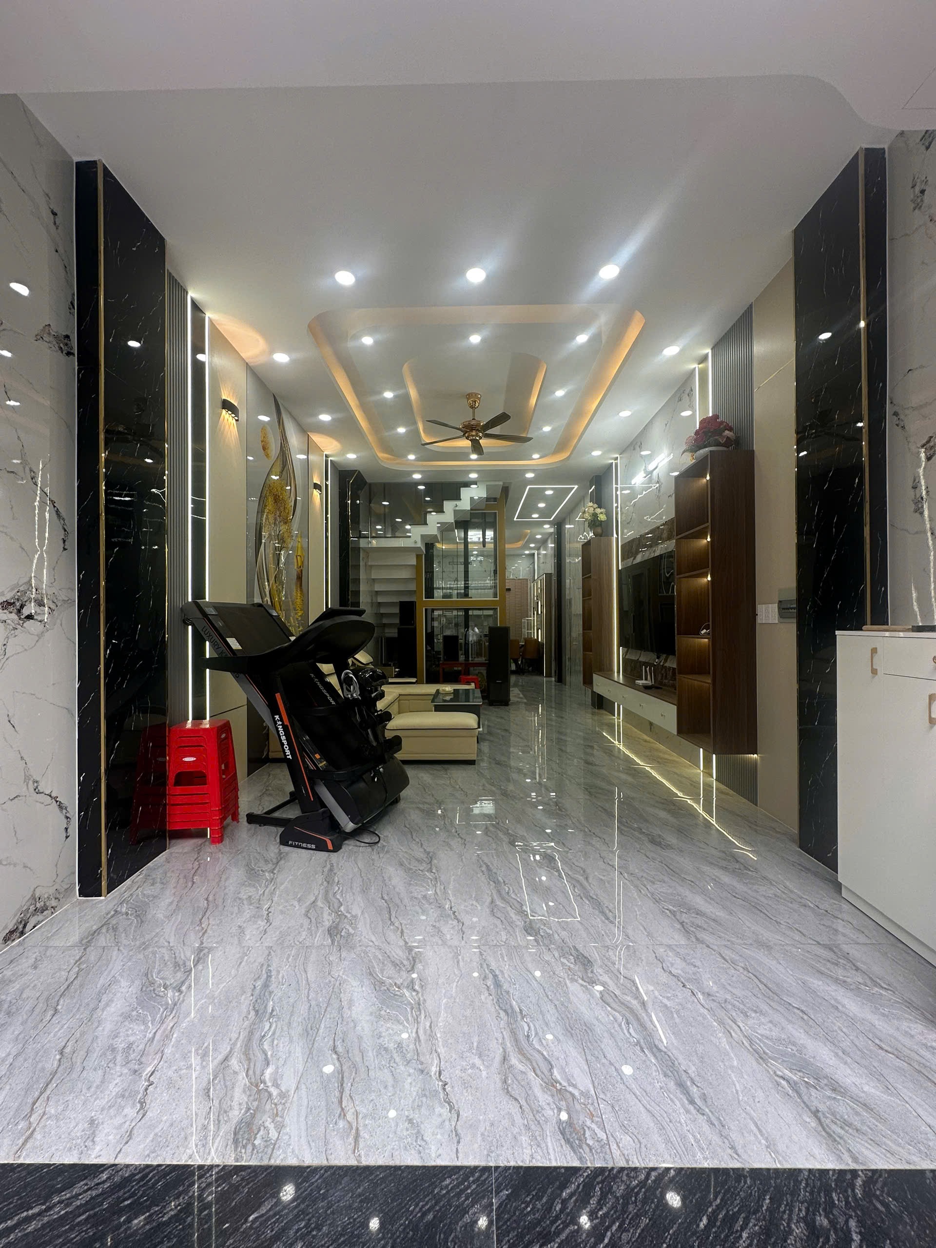 🟢 NHÀ PHỐ ĐẸP Q12 - 04 TẦNG 4mx16m - THANG MÁY - Full Nội Thất - Hẻm Oto - Chỉ 7.5T 🔆🔆🔆 - Ảnh 4