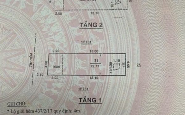 Alternative view of 🟢 GIẢM 500 TRIỆU – NHÀ 03 TẦNG HOÀNG VĂN THỤ TB - 4.5M x 16.3M - DÒNG TIỀN 25 TR/THÁNG - CHỈ CÒN: 10.5T 🌼