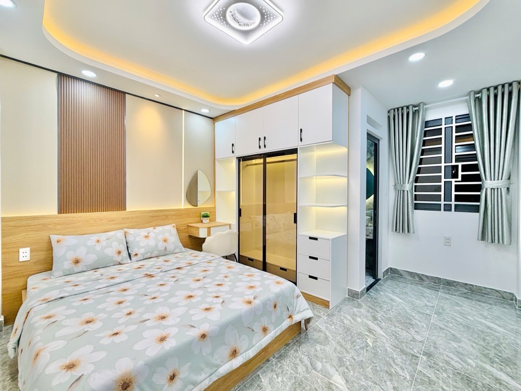 🟢 CHỦ GẤP BÁN GIẢM 300 TR- NHÀ MỚI GV 4 TẦNG - 4Mx 13M - XE HƠI 7 CHỖ NGỦ NHÀ- CHỈ 7.65 T🌼🌼🌼 - Ảnh 18