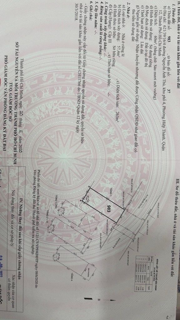 🟢 NHÀ 05 TẦNG NGUYỄN ẢNH THỦ Q12 - 4.8Mx 13M – HẺM OTO 7M - CHỈ 6.5 T 🌼 - Ảnh 10