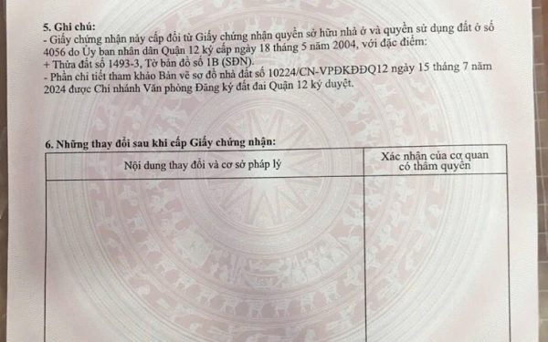 Alternative view of 🏡 ĐẤT TRỐNG 6M x 18M - MẶT TIỀN KINH DOANH – TÂN CHÁNH HIỆP, Q12 - GIẢM CÒN 4.89 T 🌼🌼🌼