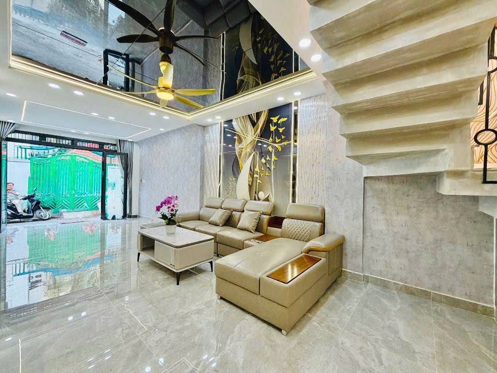 🟢 NHÀ ĐẸP 04 TẦNG - 4M x 16M - FULL NT CAO CẤP- HẺM XE TẢI - CHÀO 8.9T 🌼🌼🌼