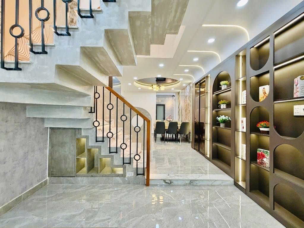 🟢 NHÀ ĐẸP 04 TẦNG - 4M x 16M - FULL NT CAO CẤP- HẺM XE TẢI - CHÀO 8.9T 🌼🌼🌼 - Ảnh 3