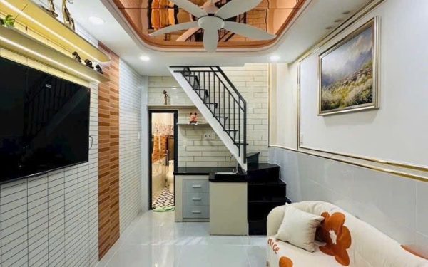 Alternative view of 🟢 NHÀ MỚI NHỎ XINH GÒ VẤP - NGAY CHỢ NGUYỄN VĂN NGHI - SHR - FULL NT - CHÍNH CHỦ GỞI 3.15T 🌼🌼🌼